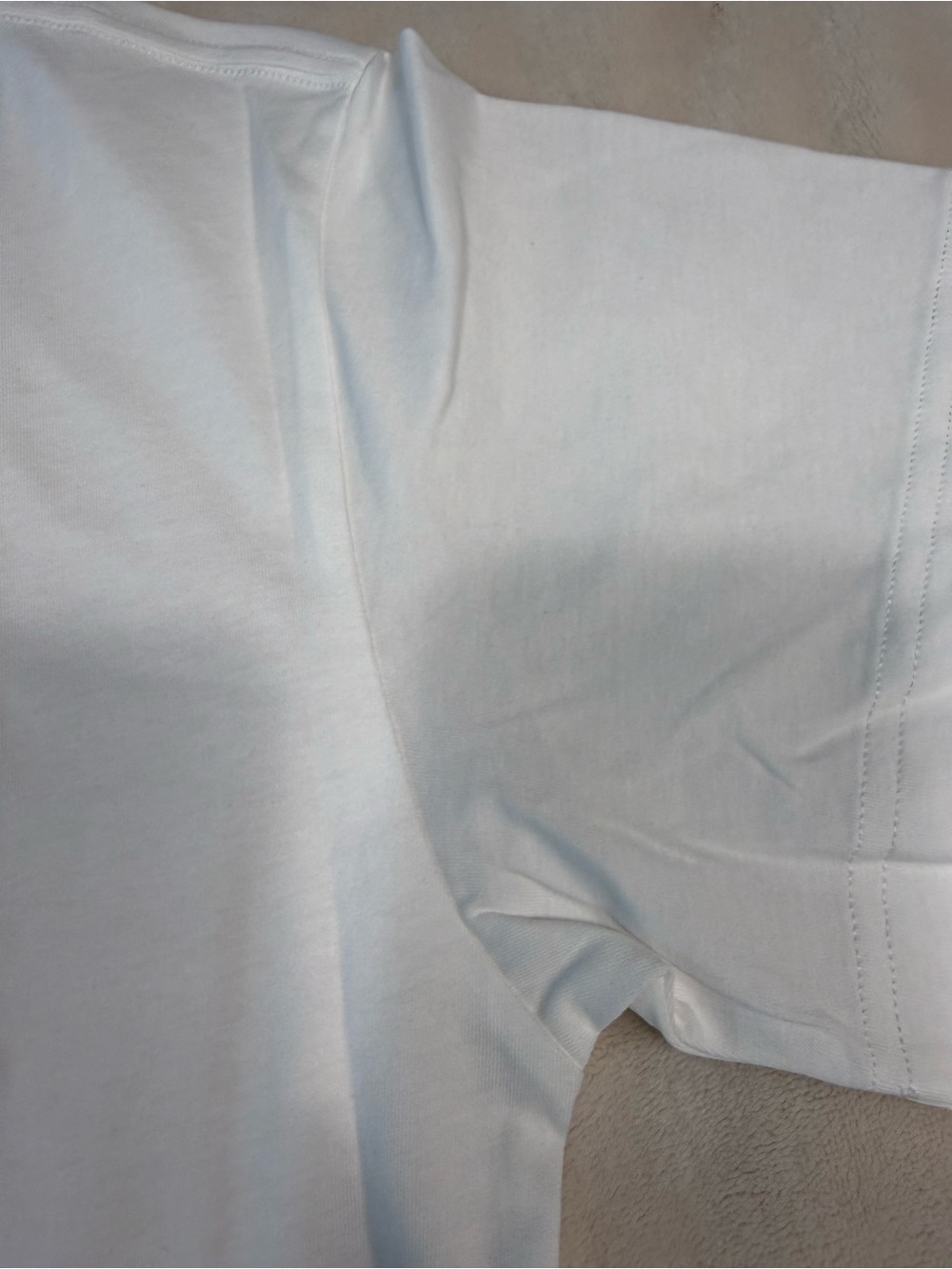 Dior White Crewneck T-Shirt with Multicolor Embroidered Motif - Picture 6 of 8